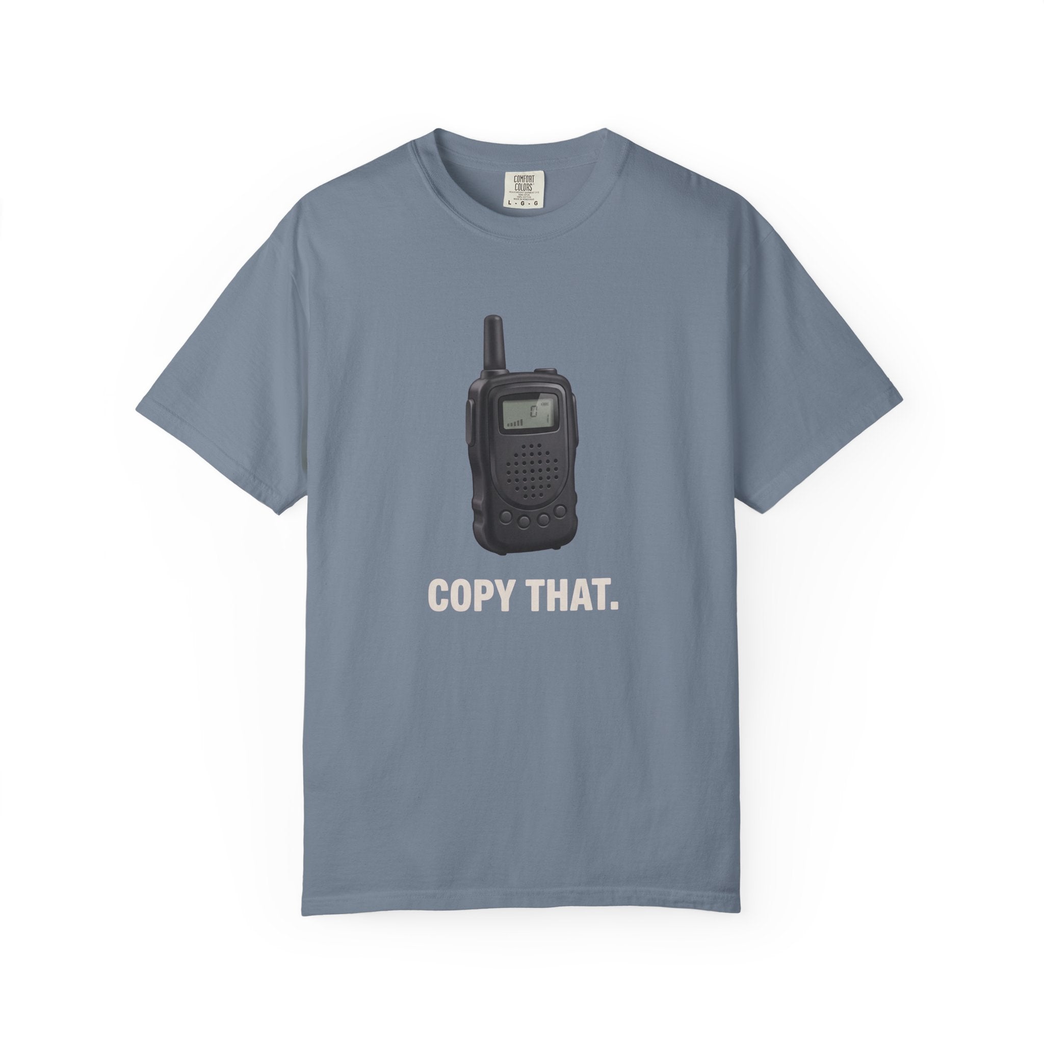 Walkie Talkie Illustration Copy That T-Shirt | Retro Radio Graphic Tee