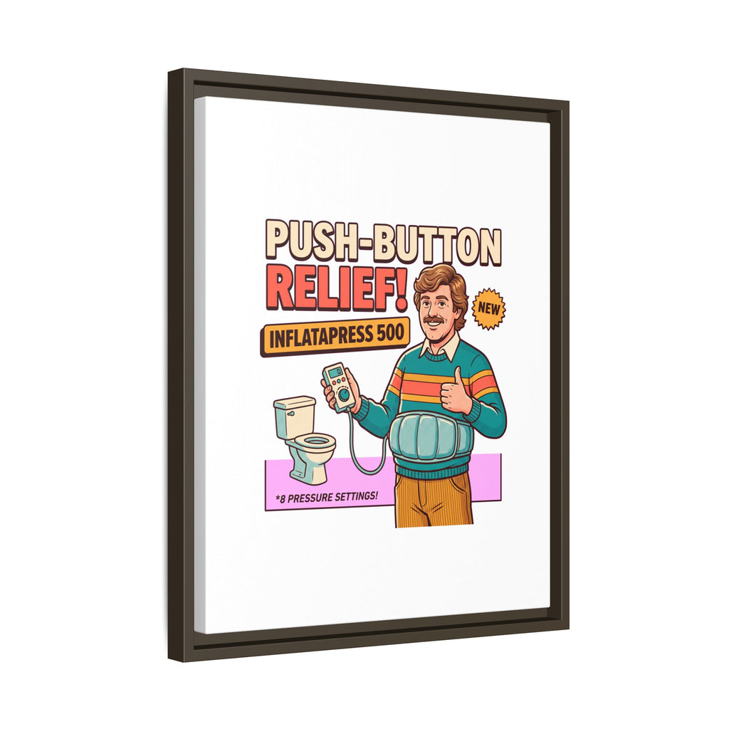 Push-Button Relief Inflatable Belt Canvas
