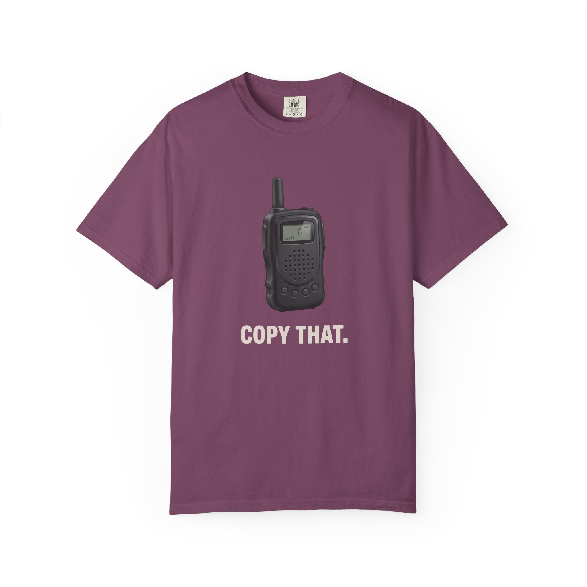 Walkie Talkie Illustration Copy That T-Shirt | Retro Radio Graphic Tee