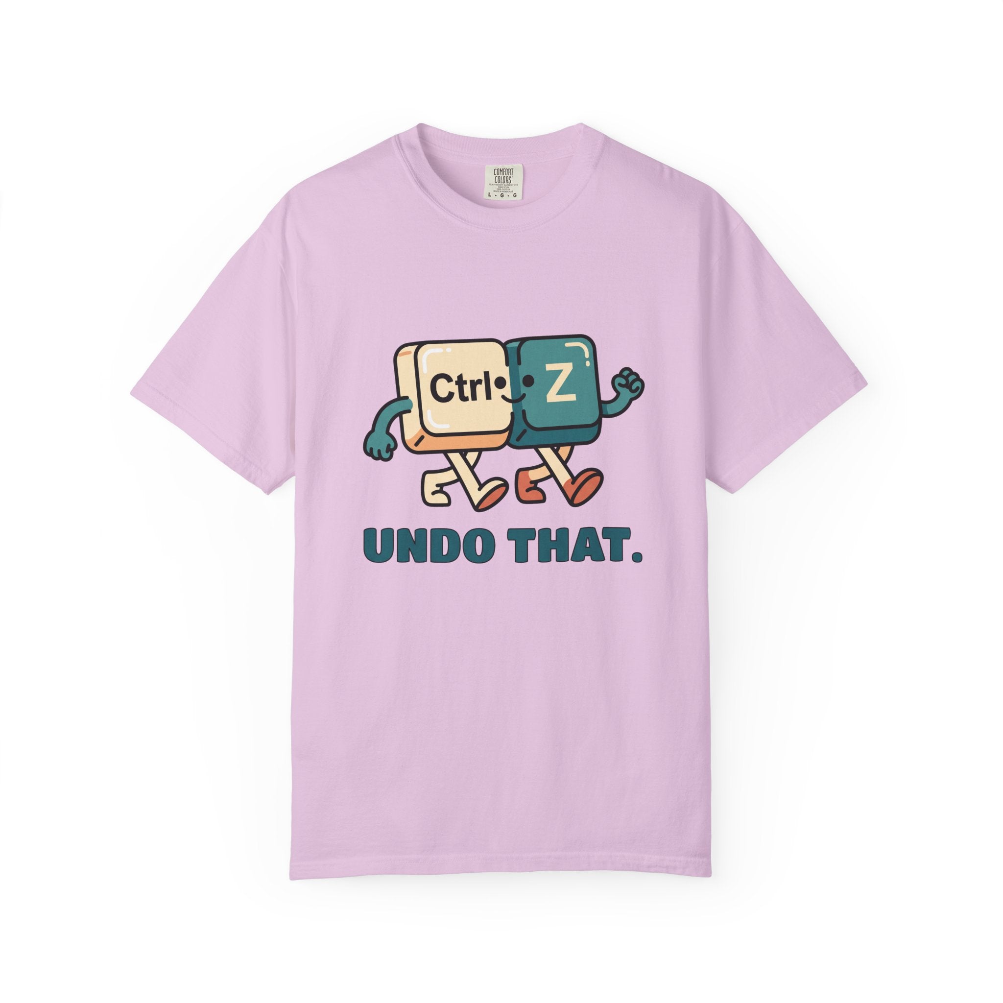 Ctrl Z Characters Undo That T-Shirt | Keyboard Funny Tech Humor Tee