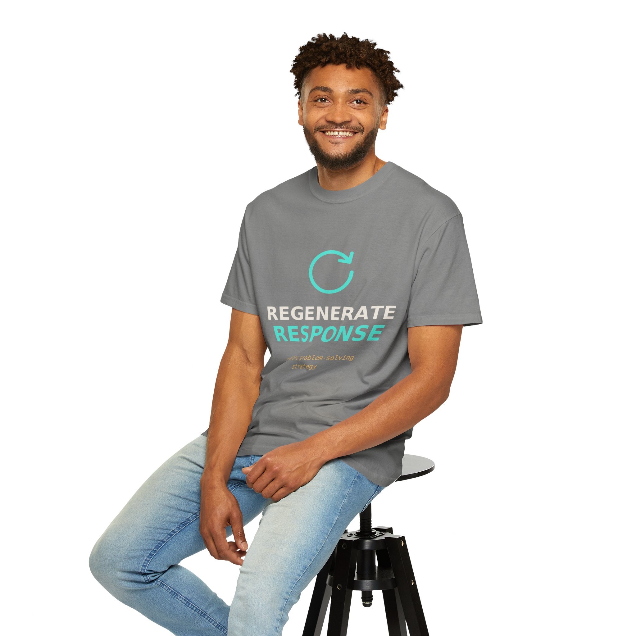 Regenerate Response Funny AI T-Shirt, Programmer Gift, Developer Tee, Coding Humor Shirt, AI Meme for Nerds, Problem Solving Geek