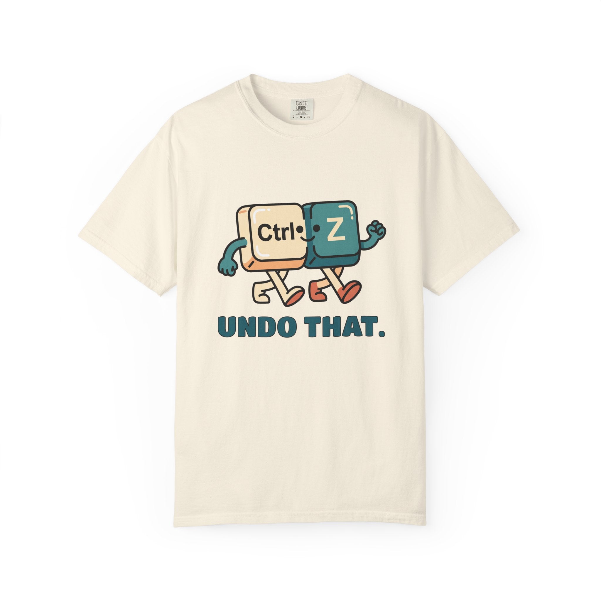Ctrl Z Characters Undo That T-Shirt | Keyboard Funny Tech Humor Tee