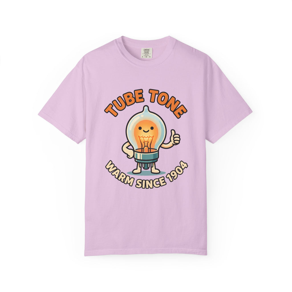 Tube Tone Light Bulb Tee | Vintage Radiant Lamp Illustration, Warm Since 1904