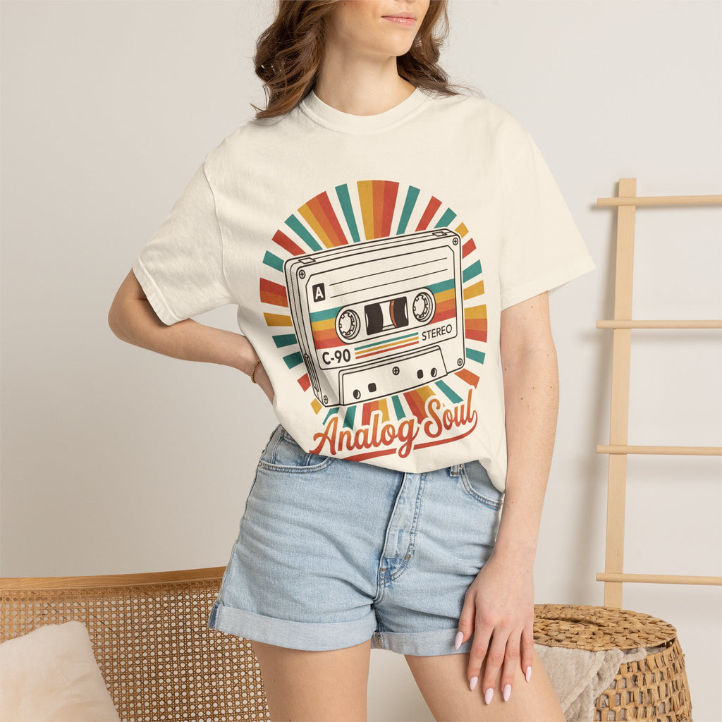 Retro Cassette Tape Tee, Vintage Mixtape T-Shirt | 80s 90s Music Nostalgia