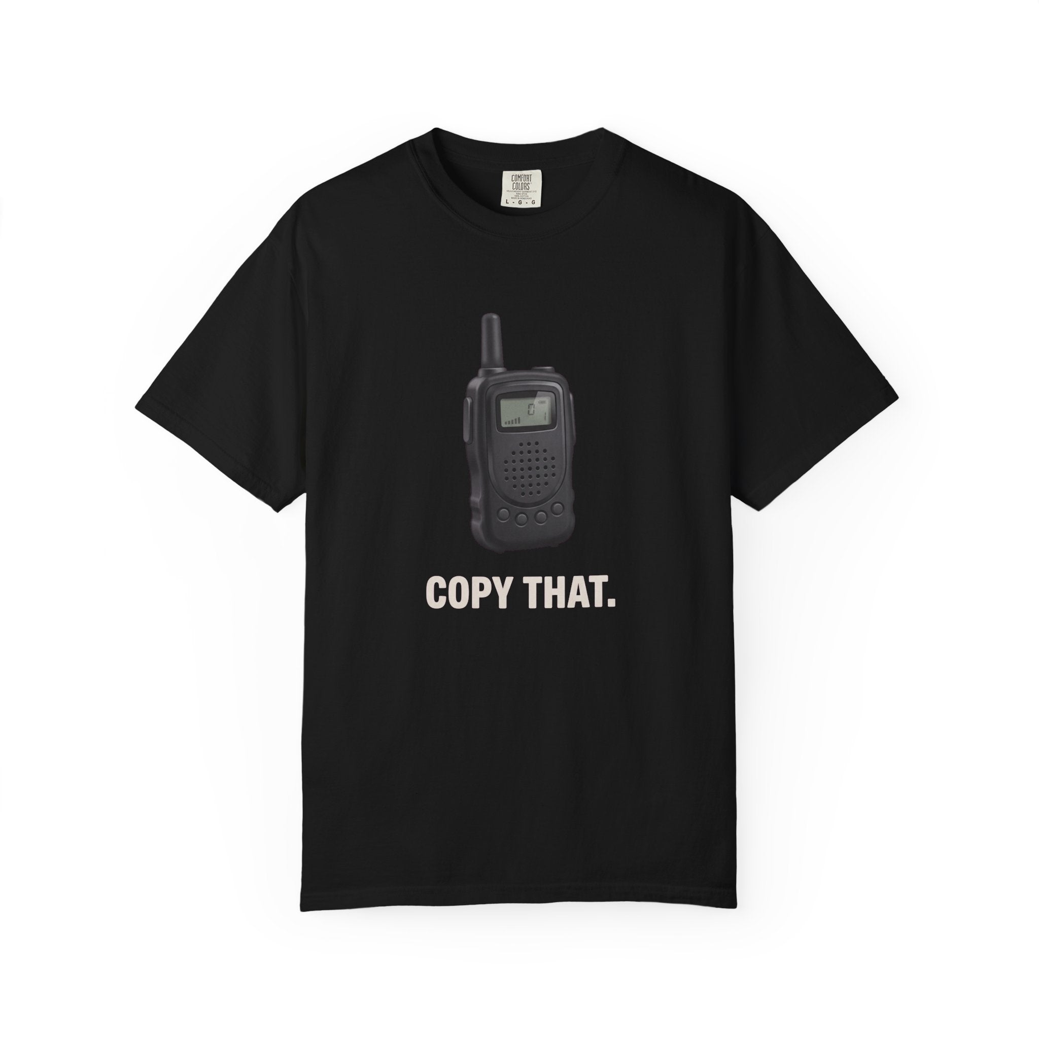 Walkie Talkie Illustration Copy That T-Shirt | Retro Radio Graphic Tee