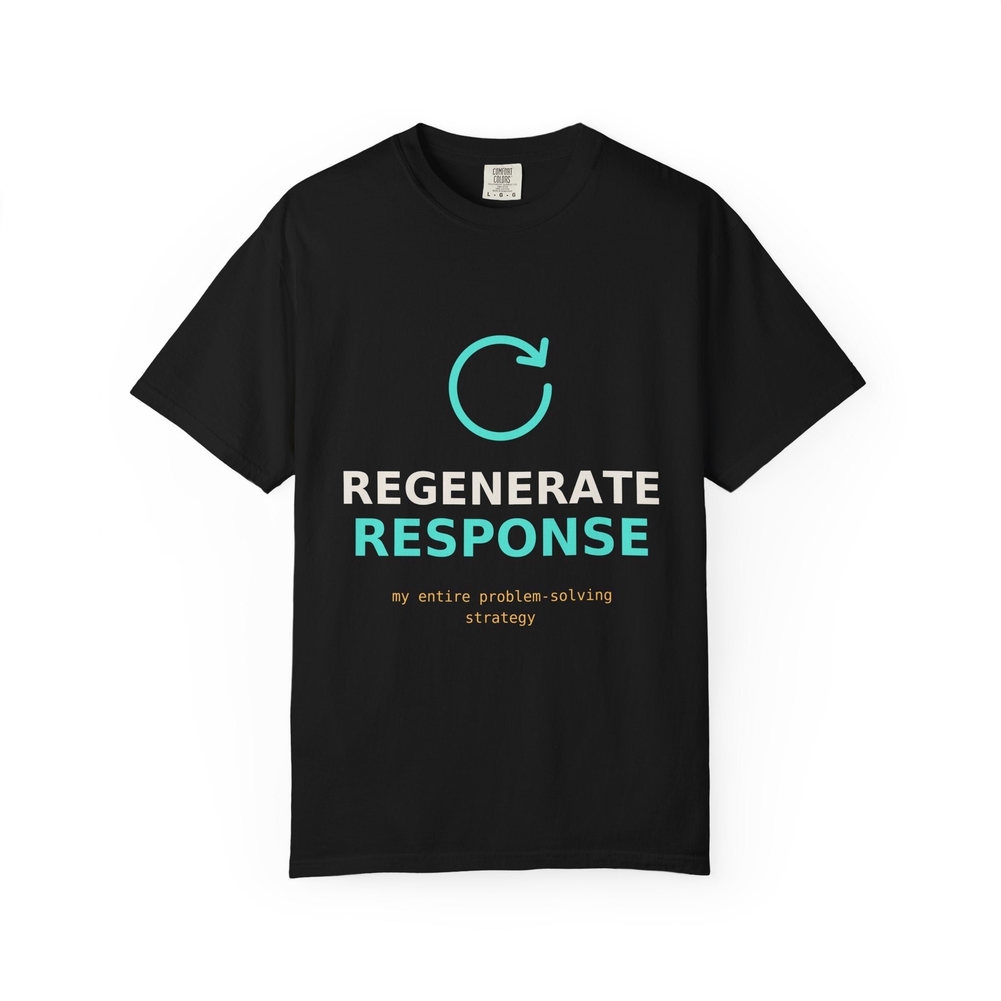 Regenerate Response Funny AI T-Shirt, Programmer Gift, Developer Tee, Coding Humor Shirt, AI Meme for Nerds, Problem Solving Geek