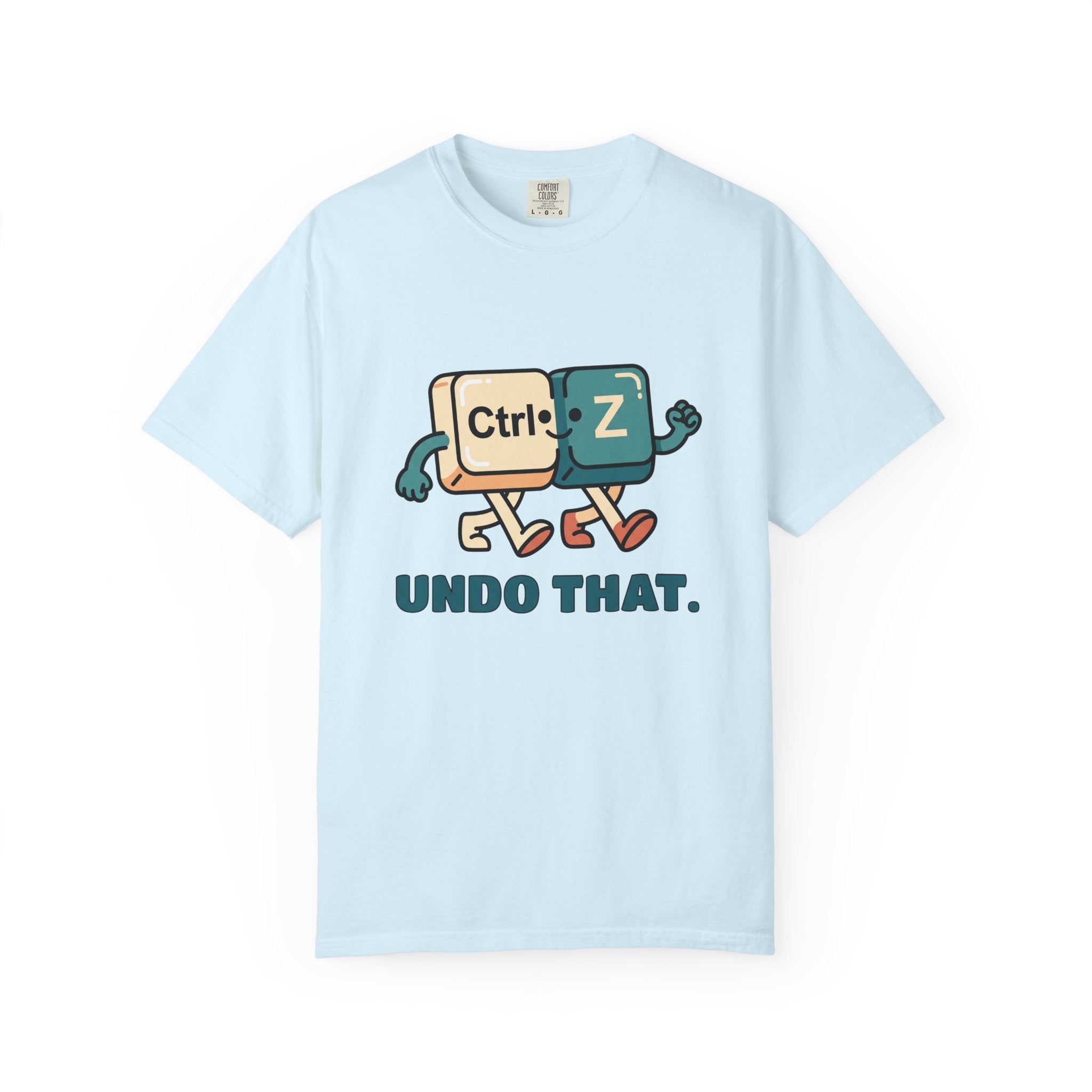 Ctrl Z Characters Undo That T-Shirt | Keyboard Funny Tech Humor Tee
