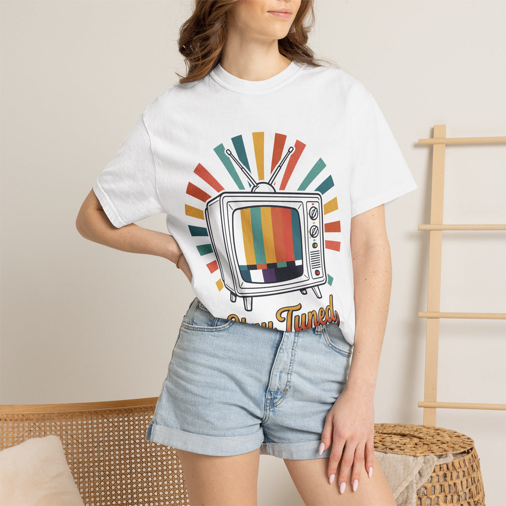Retro TV Test Pattern T-shirt | Vintage 80s 90s Nostalgia