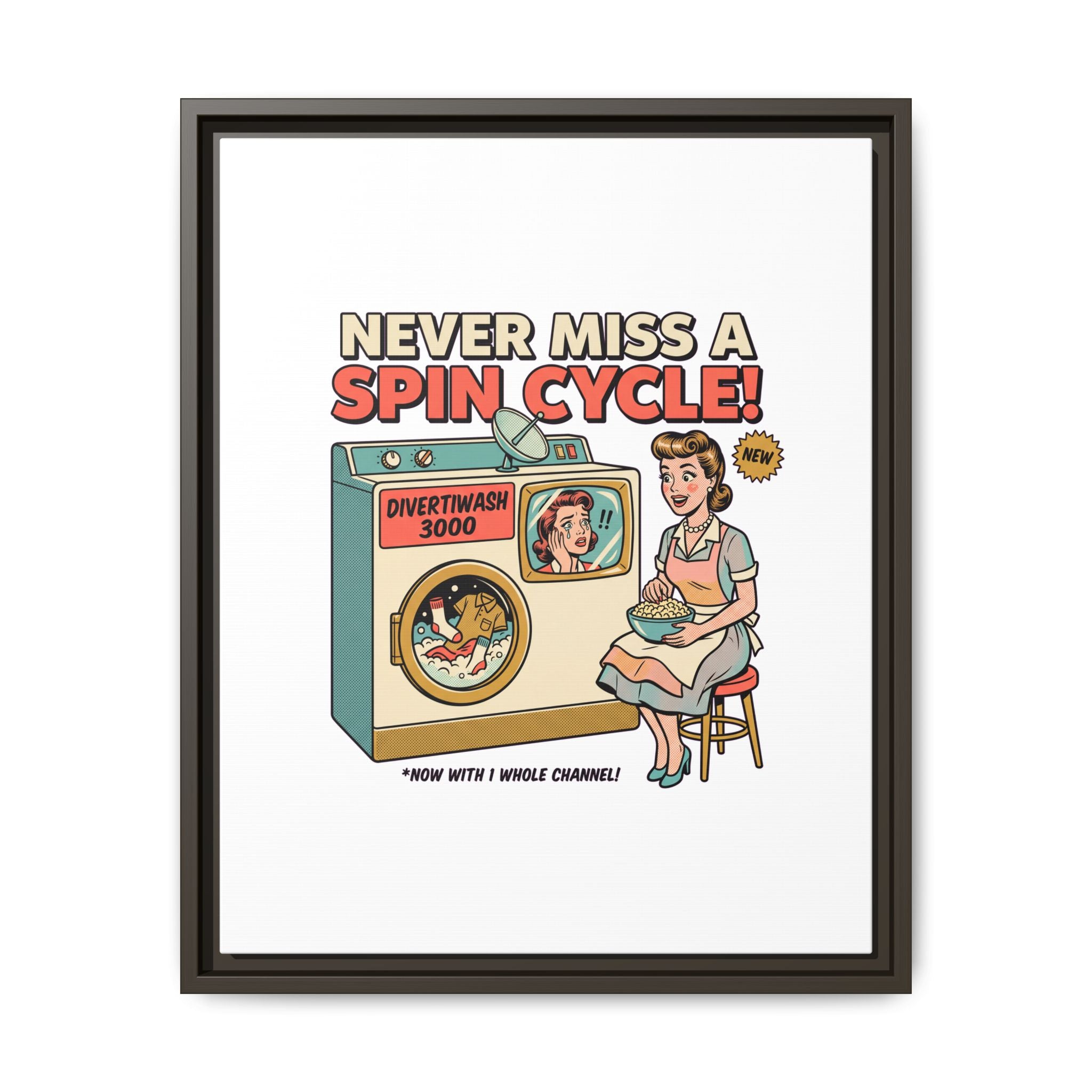Divertiwash 3000  Never Miss a Spin Cycle!