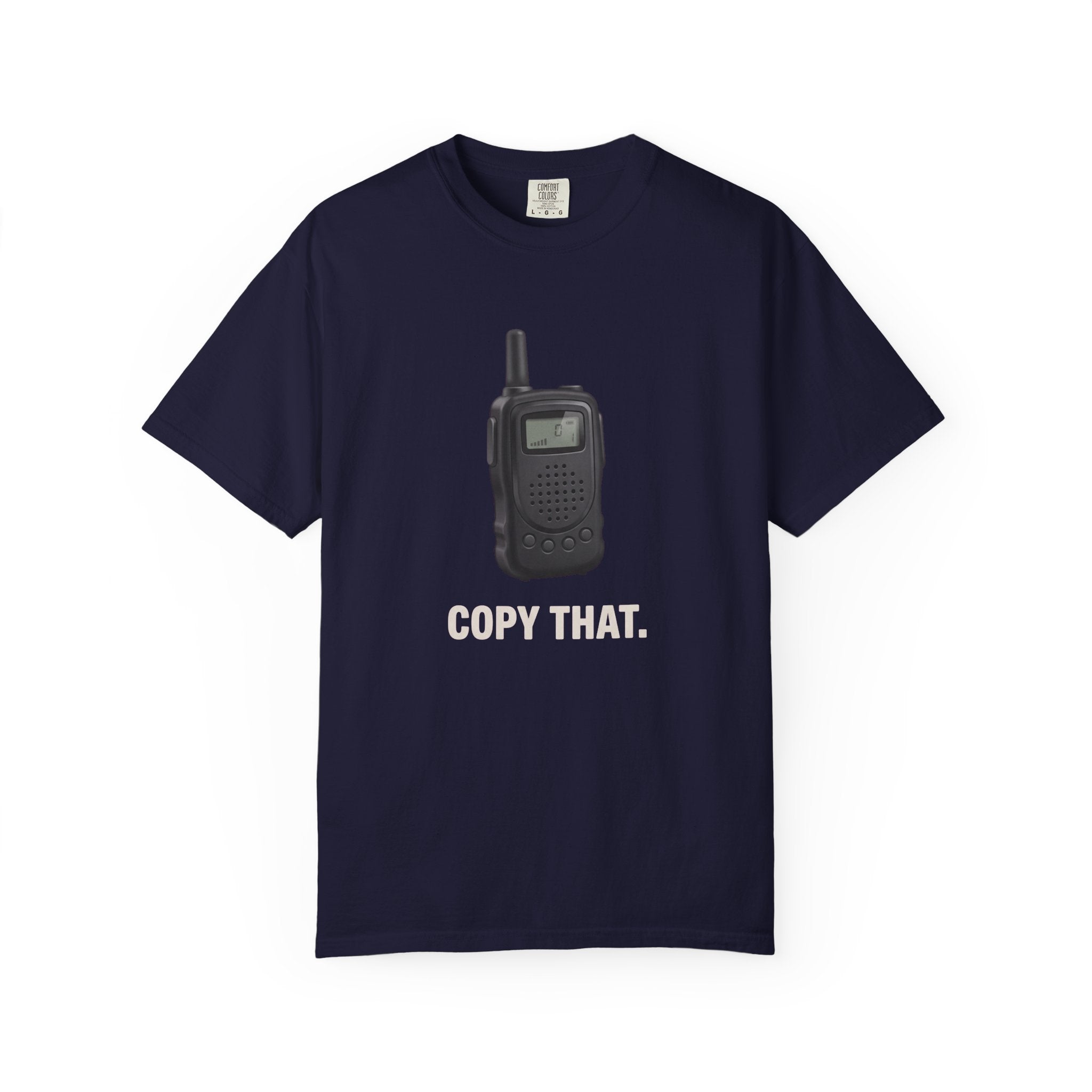 Walkie Talkie Illustration Copy That T-Shirt | Retro Radio Graphic Tee