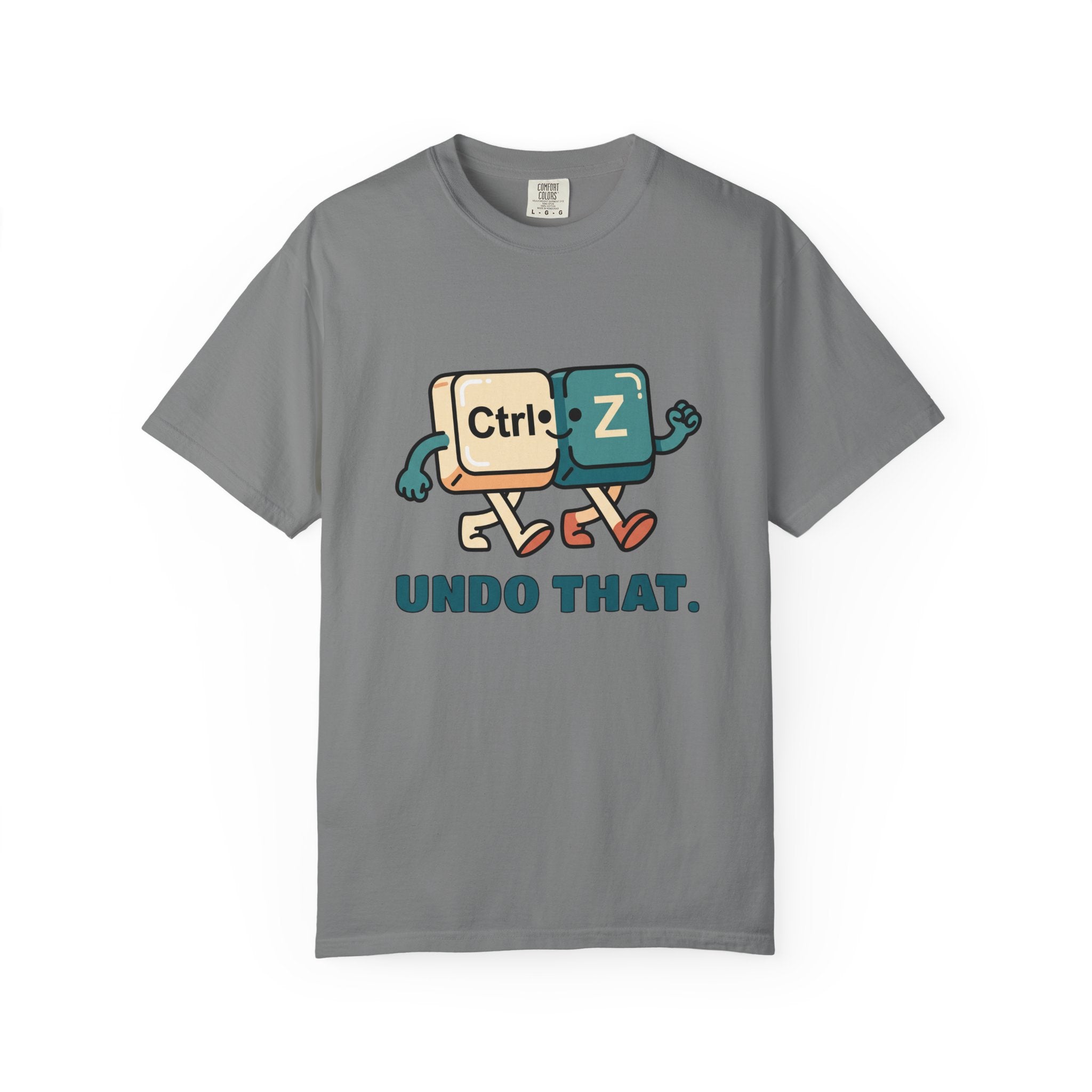 Ctrl Z Characters Undo That T-Shirt | Keyboard Funny Tech Humor Tee