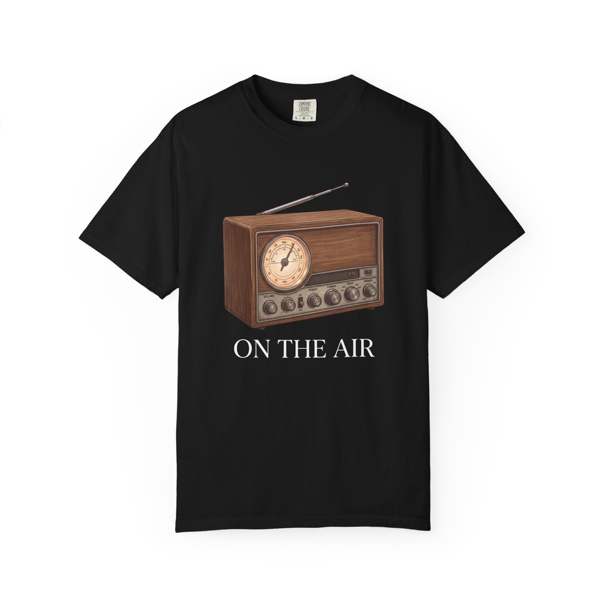 Vintage Radio "On The Air" T-Shirt | Retro Broadcast Tee