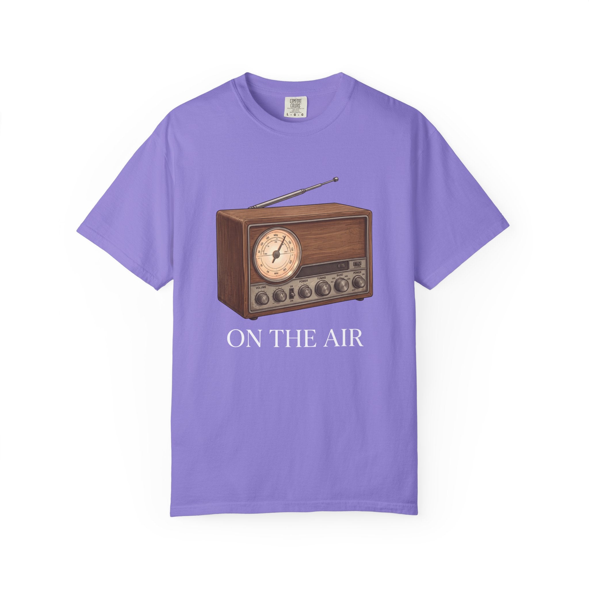 Vintage Radio "On The Air" T-Shirt | Retro Broadcast Tee