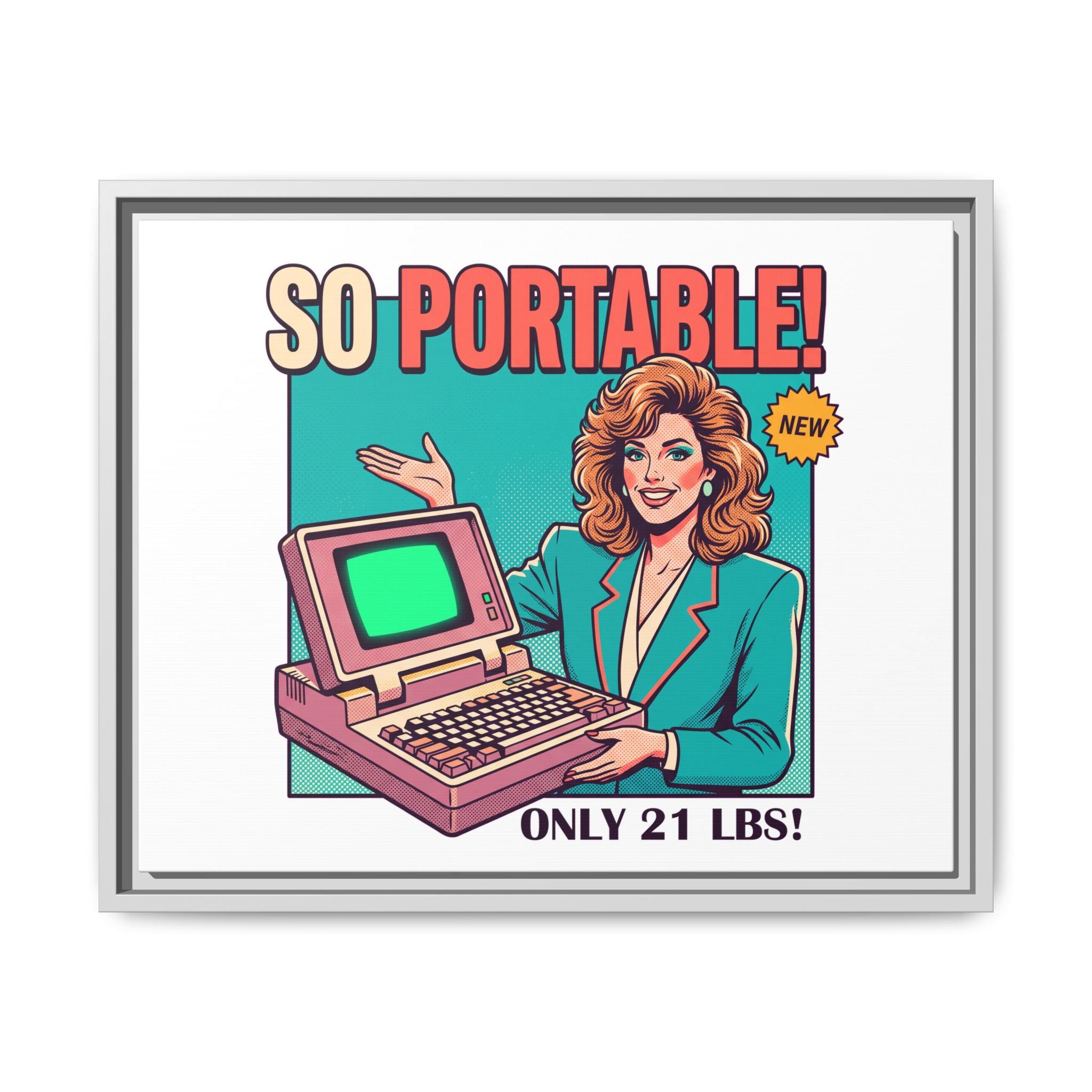 So Portable!  The 21 Pound Laptop Revolution