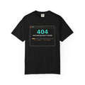 404 Motivation Not Found Funny T Shirt, Sarcastic Meme Tee, Programmer Gift, Tech Humor Shirt, Lazy Monday Nerd Gift for Coders