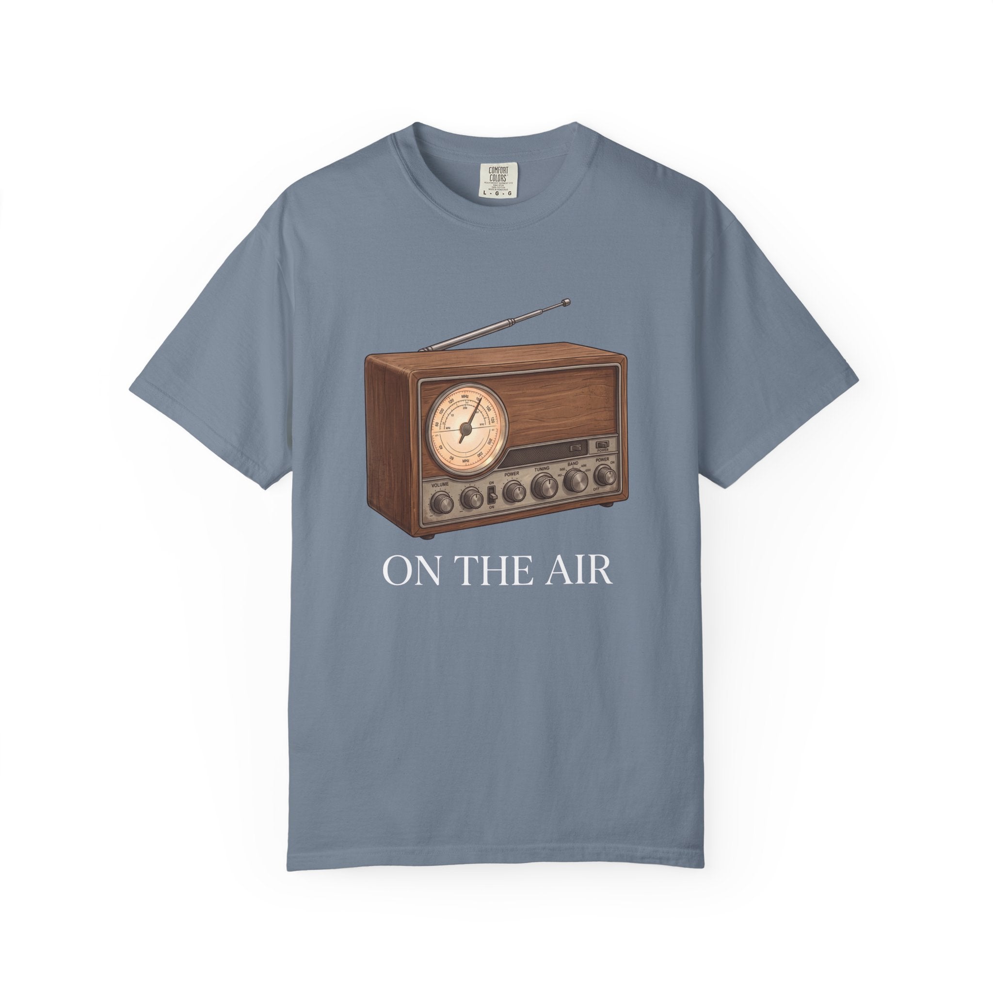 Vintage Radio "On The Air" T-Shirt | Retro Broadcast Tee